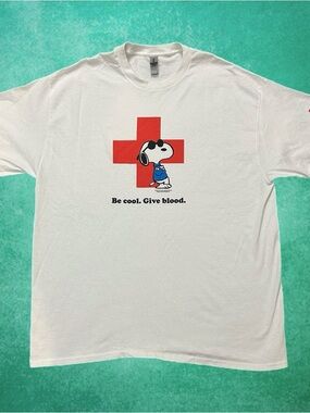 American Red Cross Snoopy Joe Cool Shirt